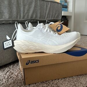 ASICS White Running Shoes
